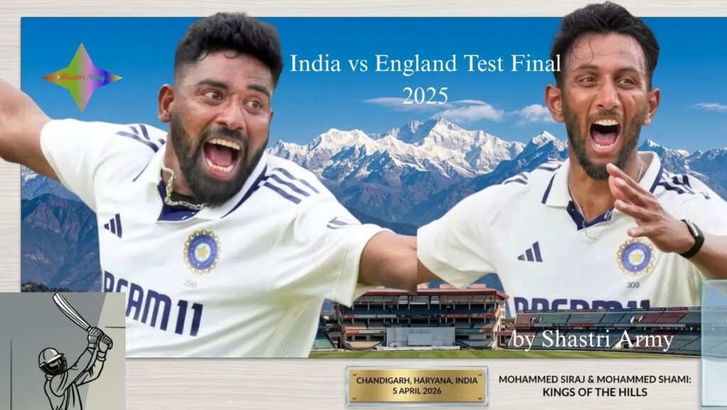 India vs England Test Final 2025