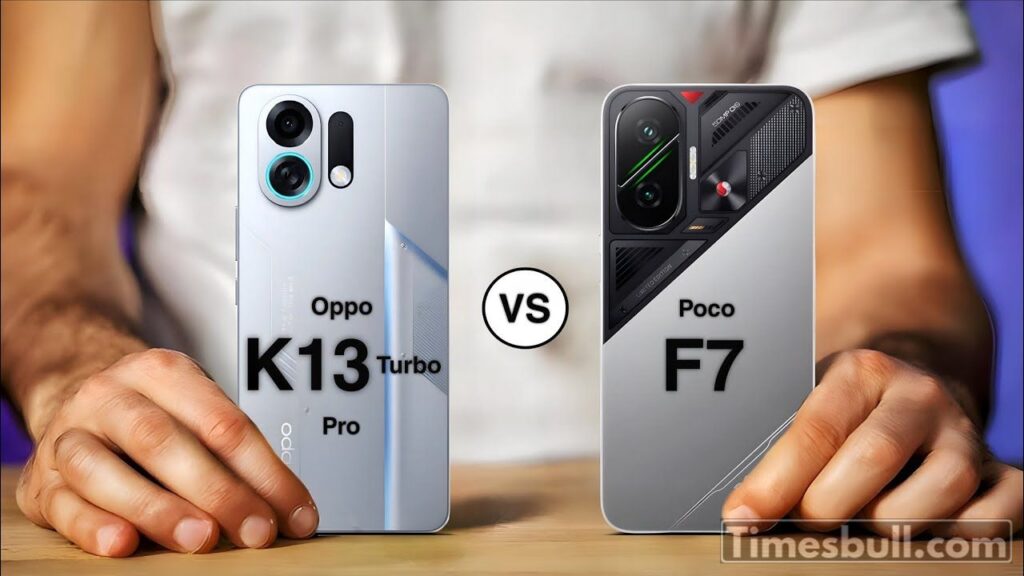 Oppo K13 Turbo Pro vs Poco F7 5G