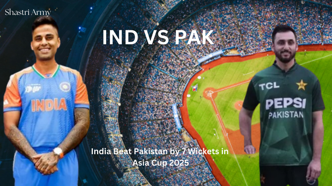 India vs Pakistan Asia Cup 2025