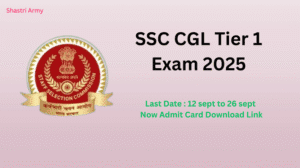 SSC CGL Tier-1 Exam 2025