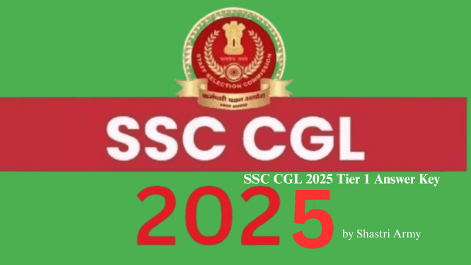 SSC CGL 2025 Tier 1 Answer Key