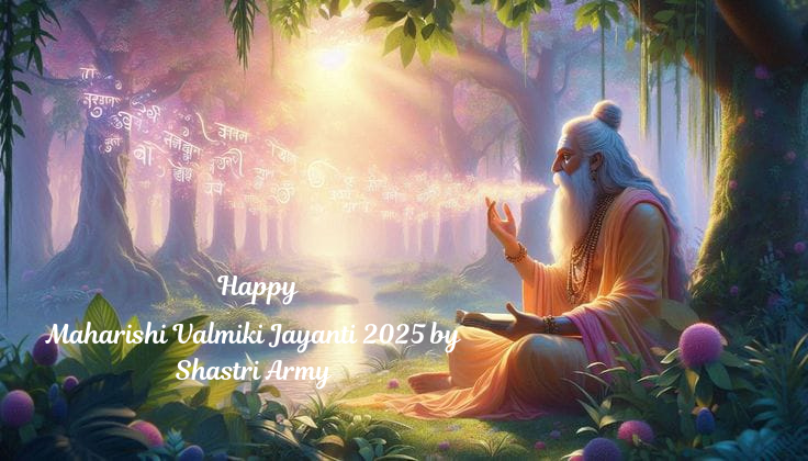 Maharishi Valmiki Jayanti 2025
