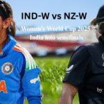 India vs NZ WWC 2025