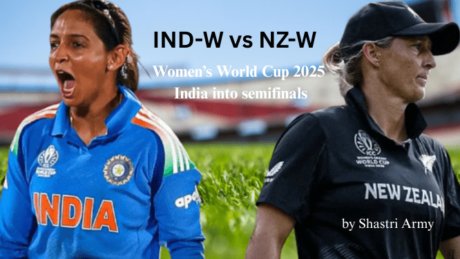 India vs NZ WWC 2025