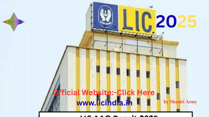 LIC AAO 2025 Prelims Result