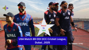 USA Beat Nepal 2025
