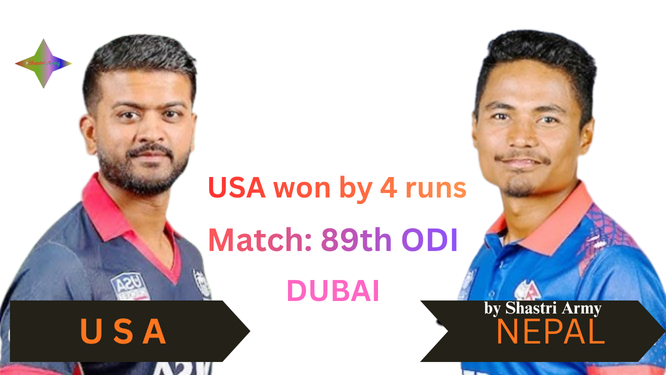 USA Beat Nepal