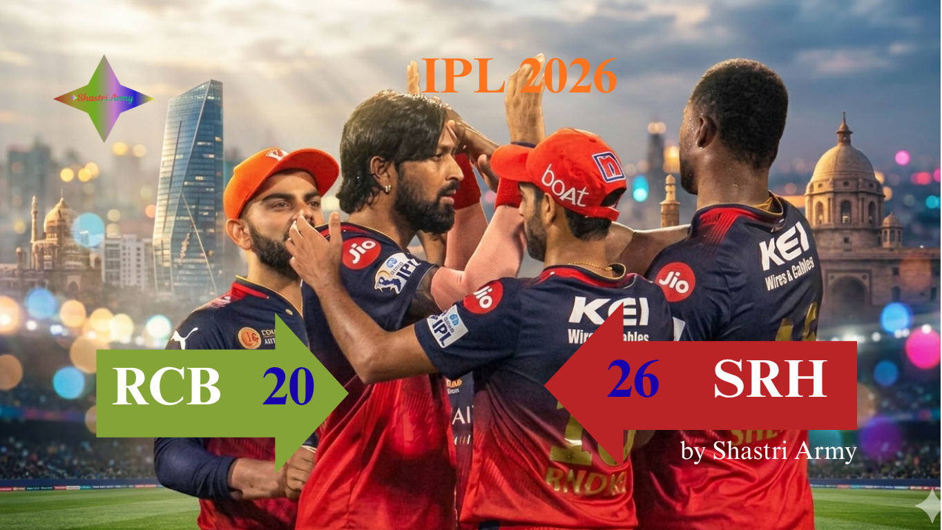 RCB vs SRH IPL 2026 Match