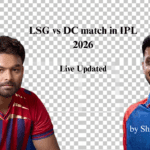 LSG vs DC Live Score IPL 2026