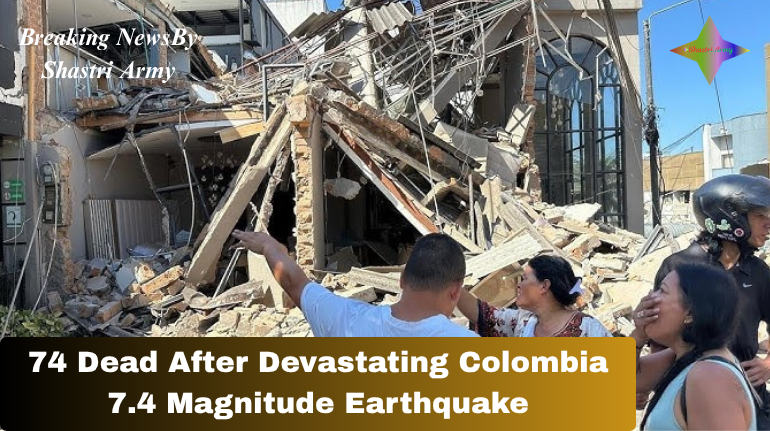 Earthquake in Colombia 2026