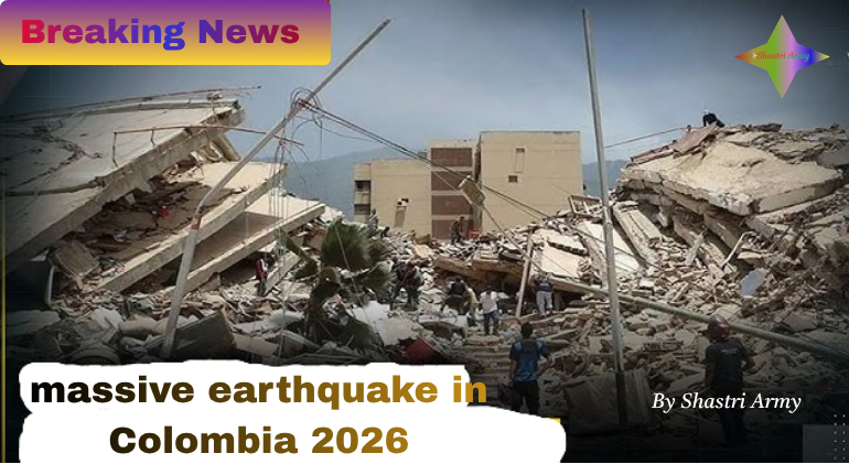 Earthquake in Colombia 2026